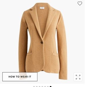 J.Crew Sweater Blazer
